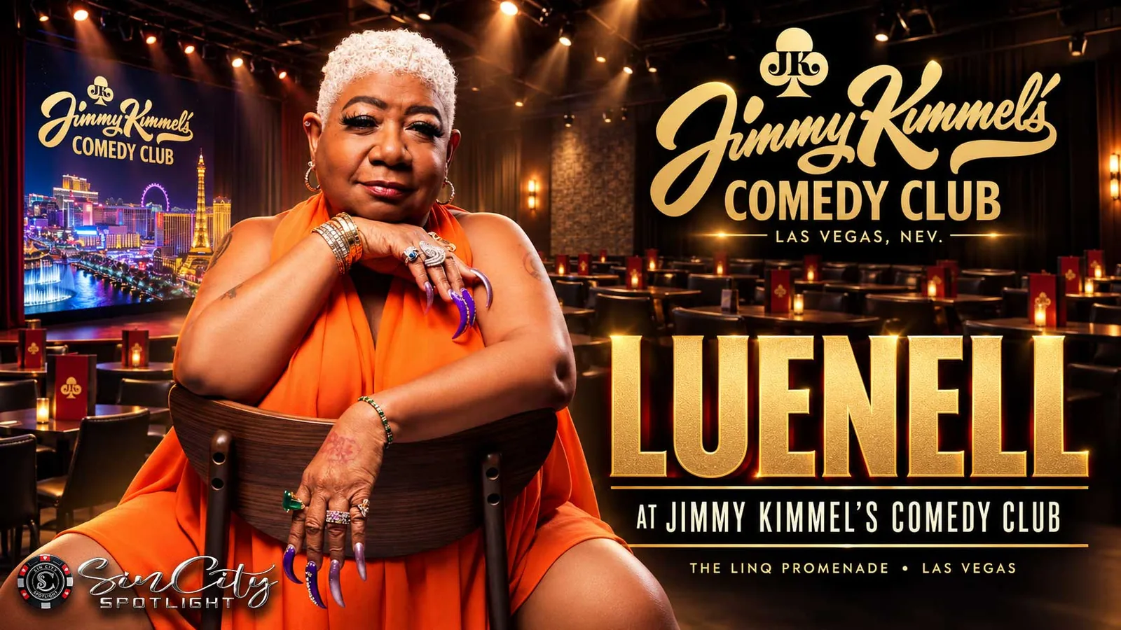 Luenell at Jimmy Kimmel's Comedy Club