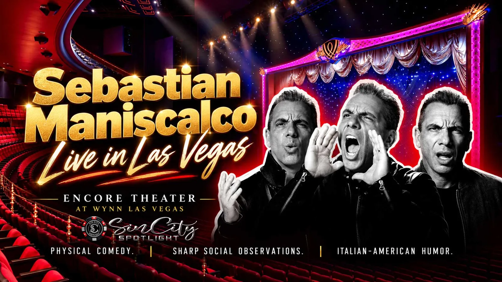 Sebastian Maniscalco: Live in Las Vegas