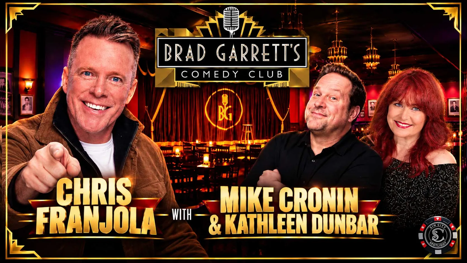BGCC: Chris Franjola with Mike Cronin & Kathleen Dunbar