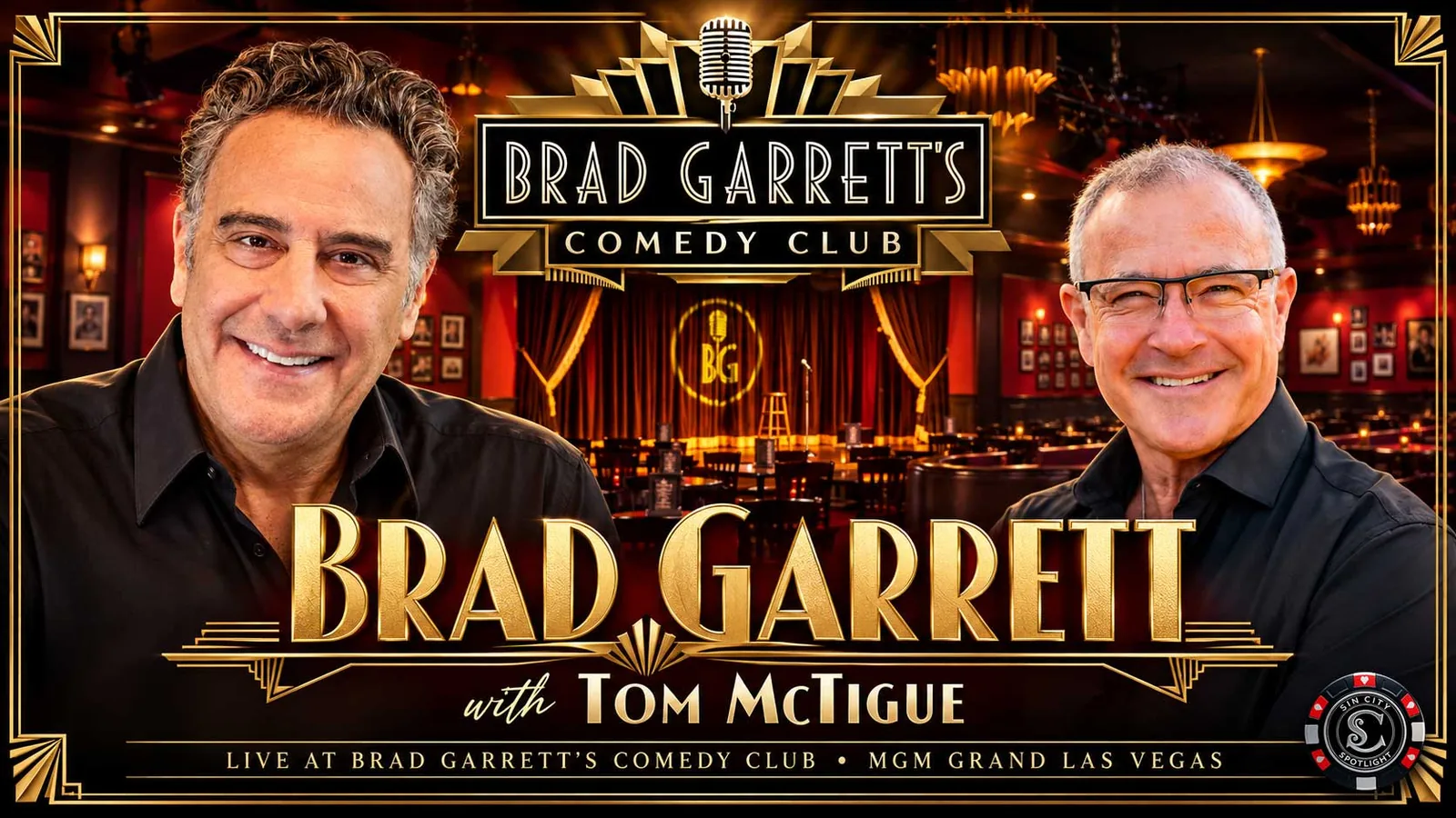 BGCC: Brad Garrett with Tom McTigue