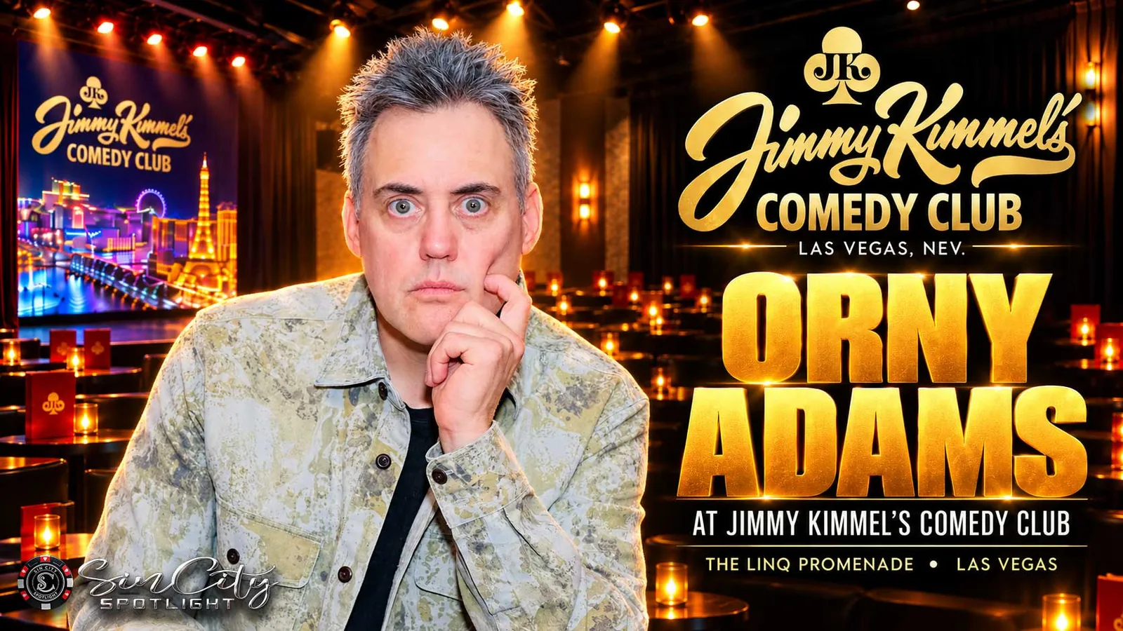 Orny Adams At Jimmy Kimmel's Comedy Club