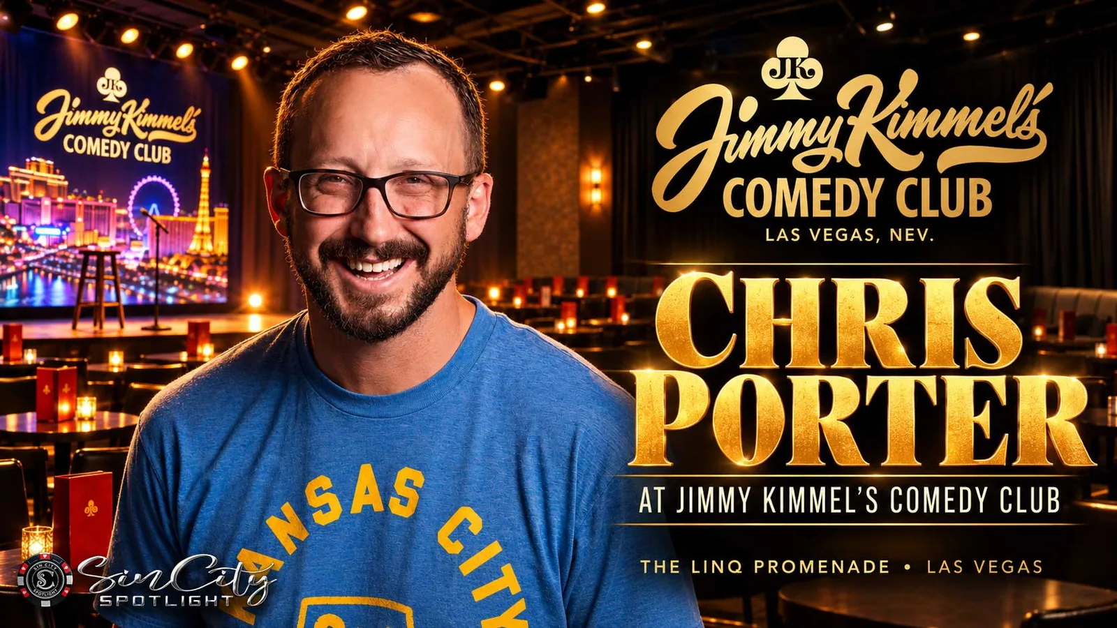 Chris Porter At Jimmy Kimmel's Comedy Club