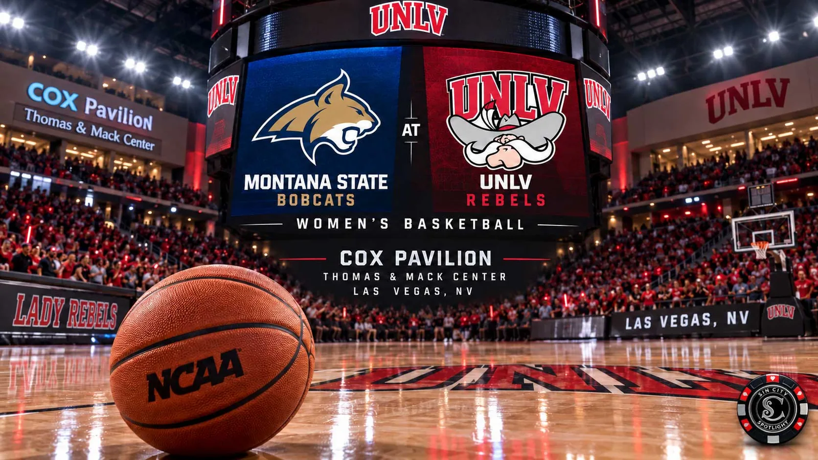 Montana State Bobcats at UNLV Rebels Womens Basketball