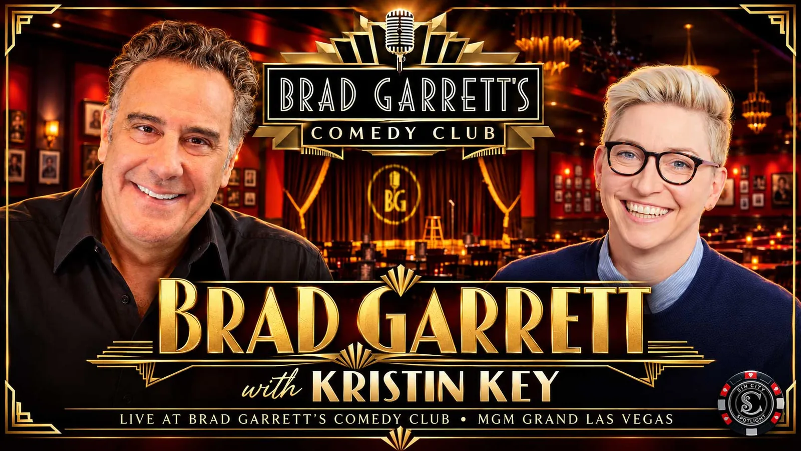 BGCC: Brad Garrett with Kristin Key