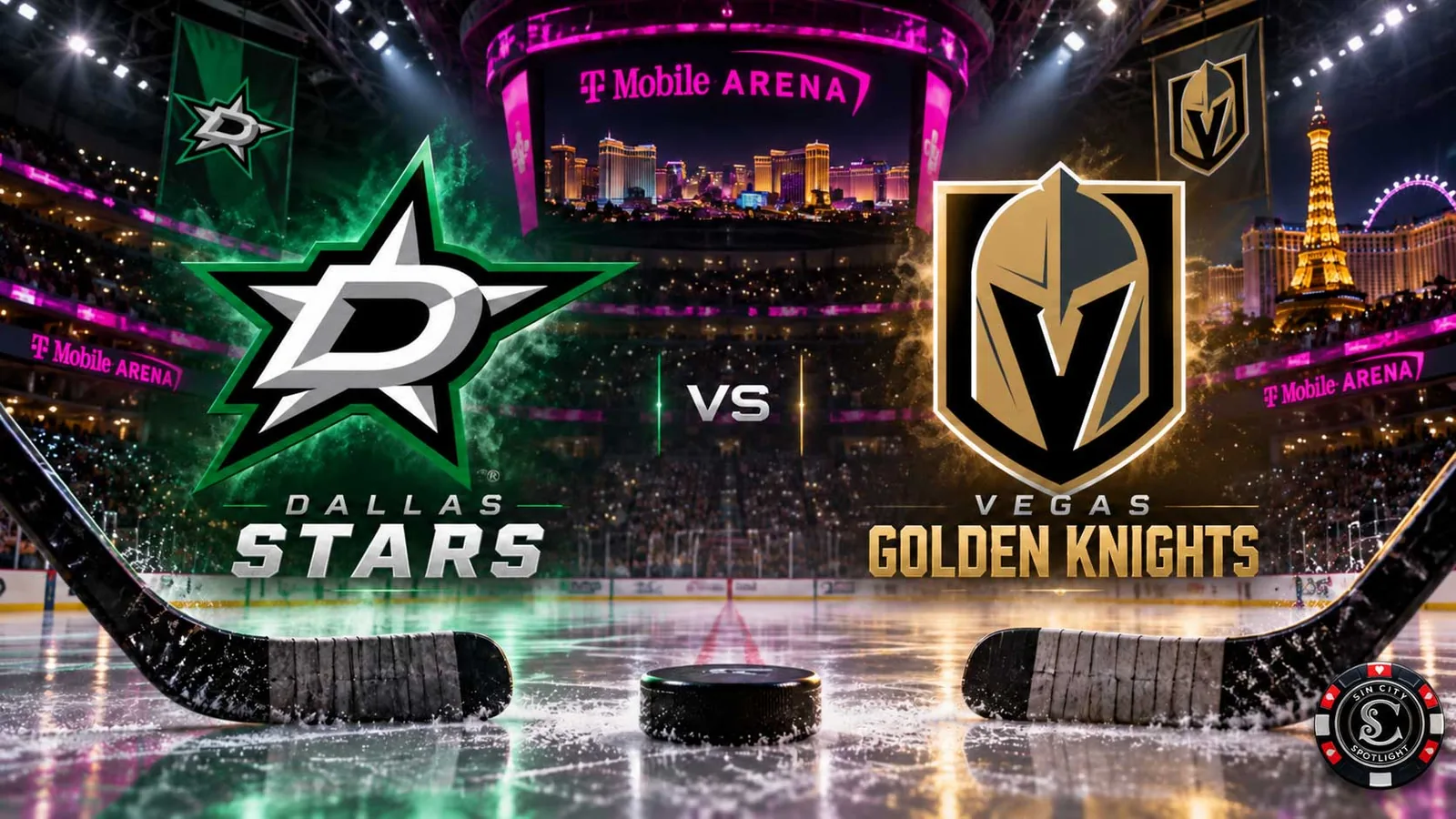 Dallas Stars at Vegas Golden Knights