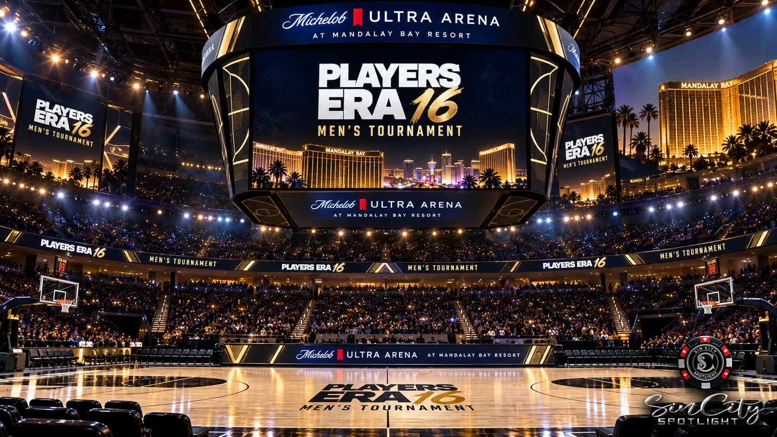 T-Mobile Arena Players Era 16 Men's Tournament - Session 1 (Michigan vs Creighton, TCU vs Miami)