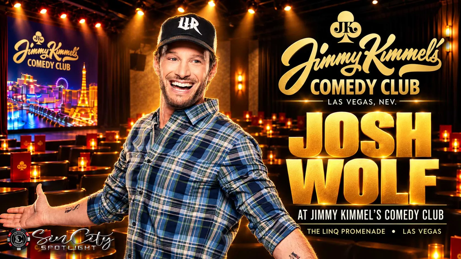 Josh Wolf at Jimmy Kimmel's Comedy Club