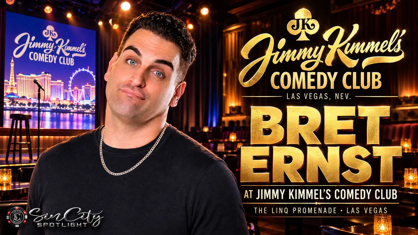 Bret Ernst At Jimmy Kimmel's Comedy Club