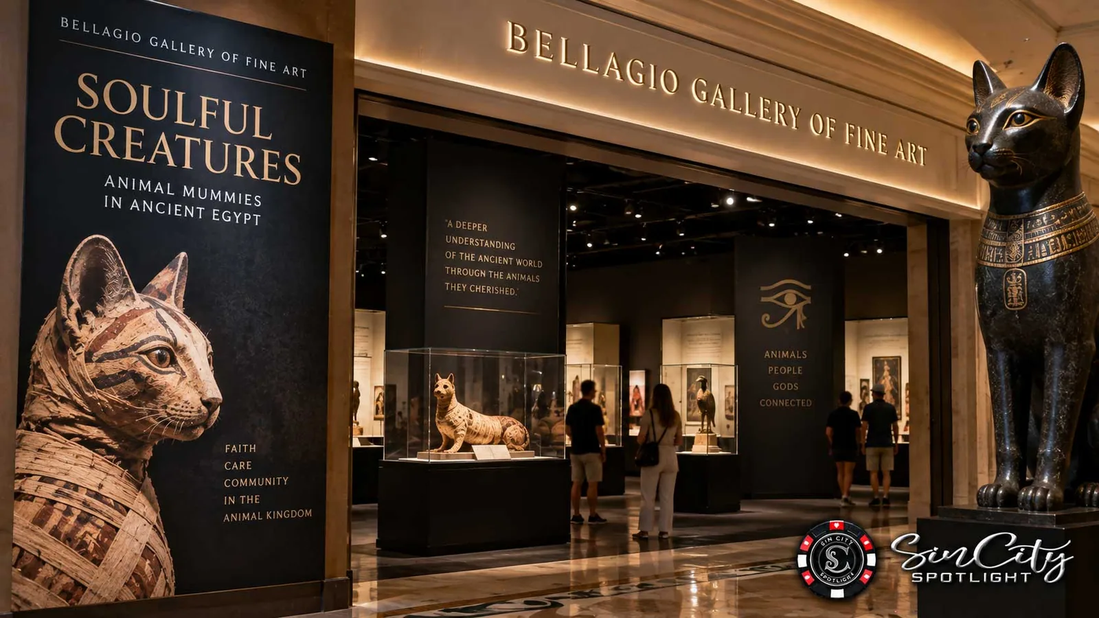 Bellagio Gallery of Fine Art - Soulful Creatures: Animal Mummies in Ancient Egypt