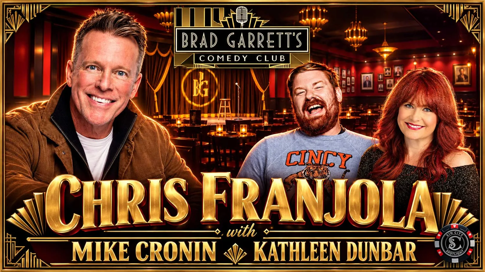 BGCC: Chris Franjola with Mike Cronin & Kathleen Dunbar