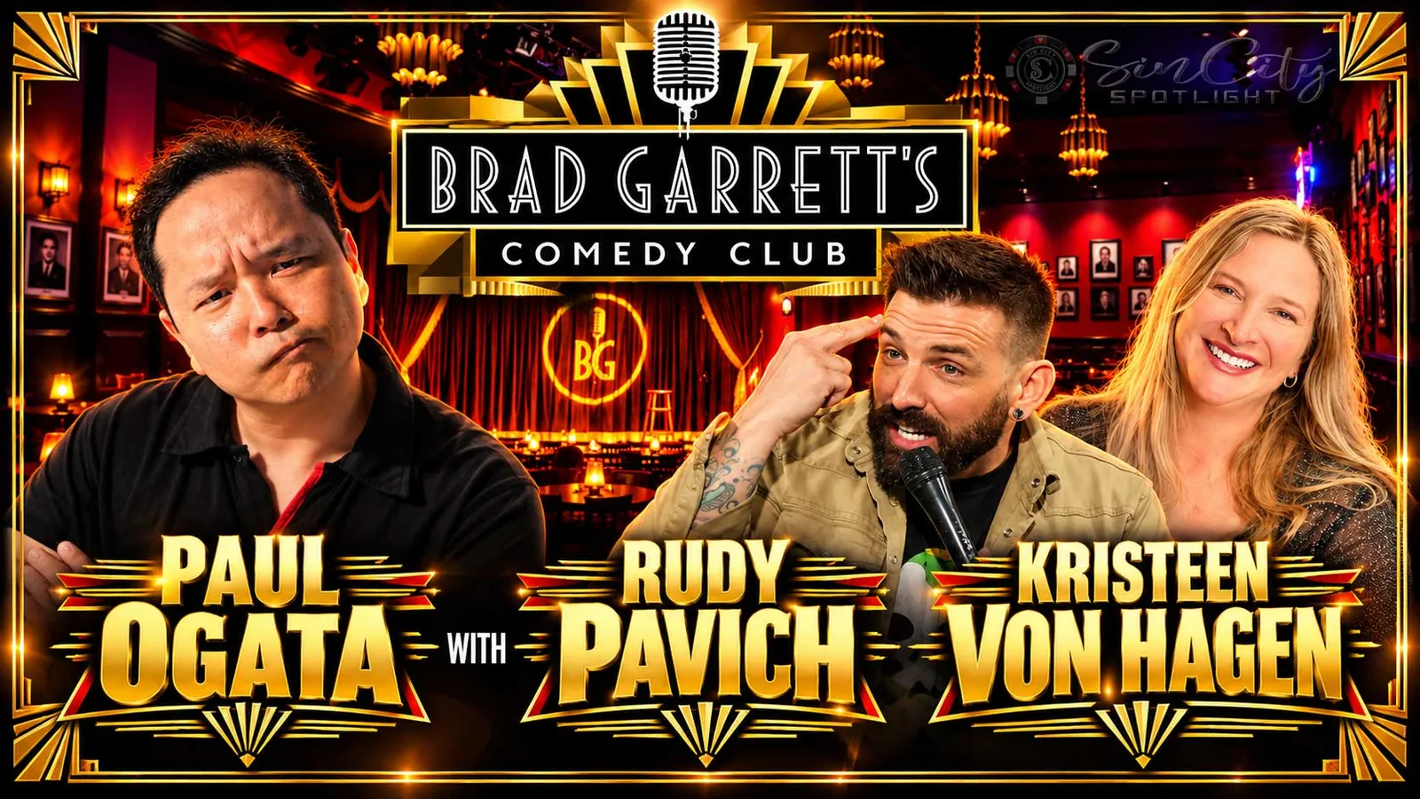 BGCC: Paul Ogata with Rudy Pavich & Kristeen Von Hagen