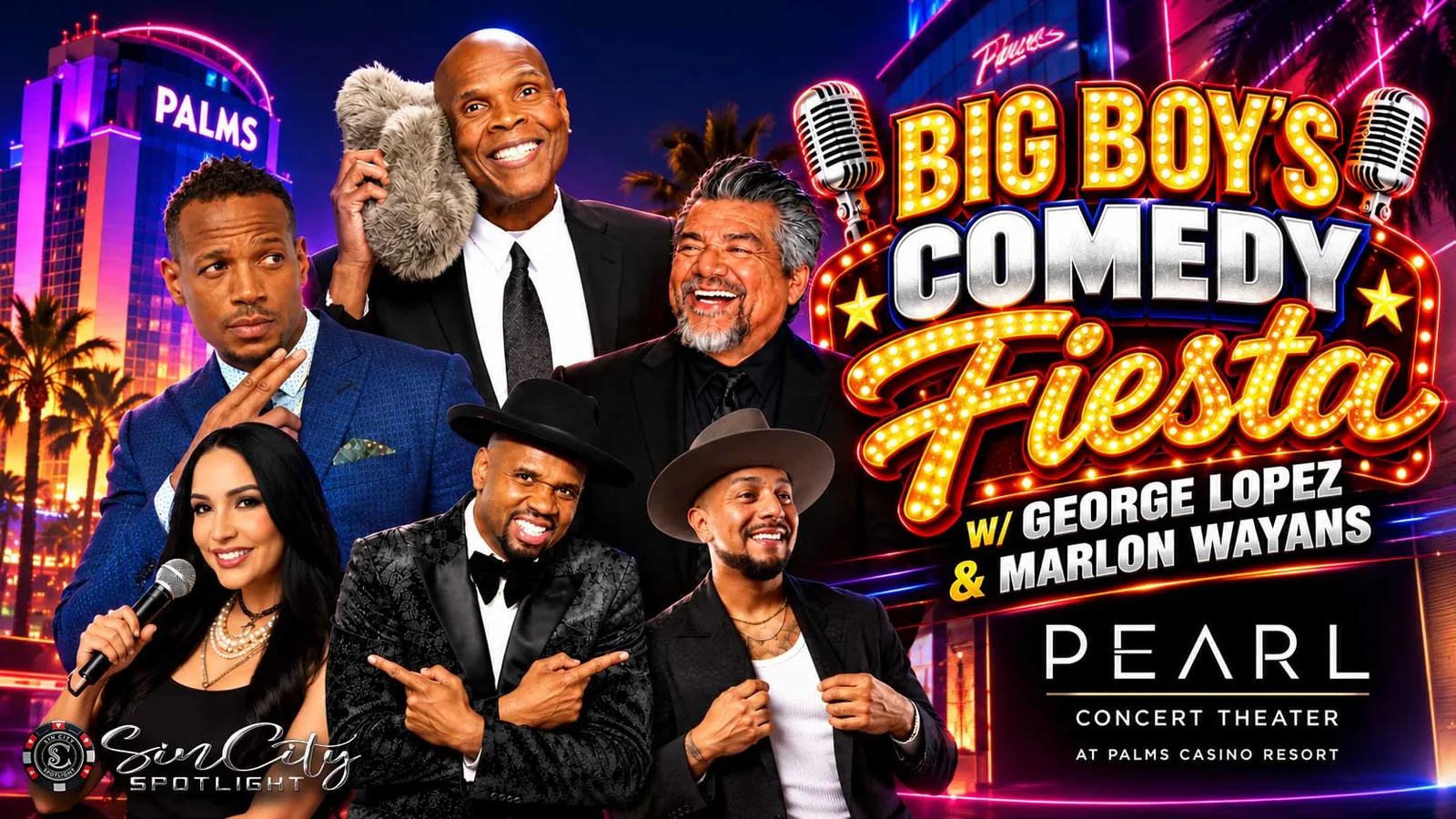 Big Boy's Comedy Fiesta w/George Lopez & Marlon Wayans