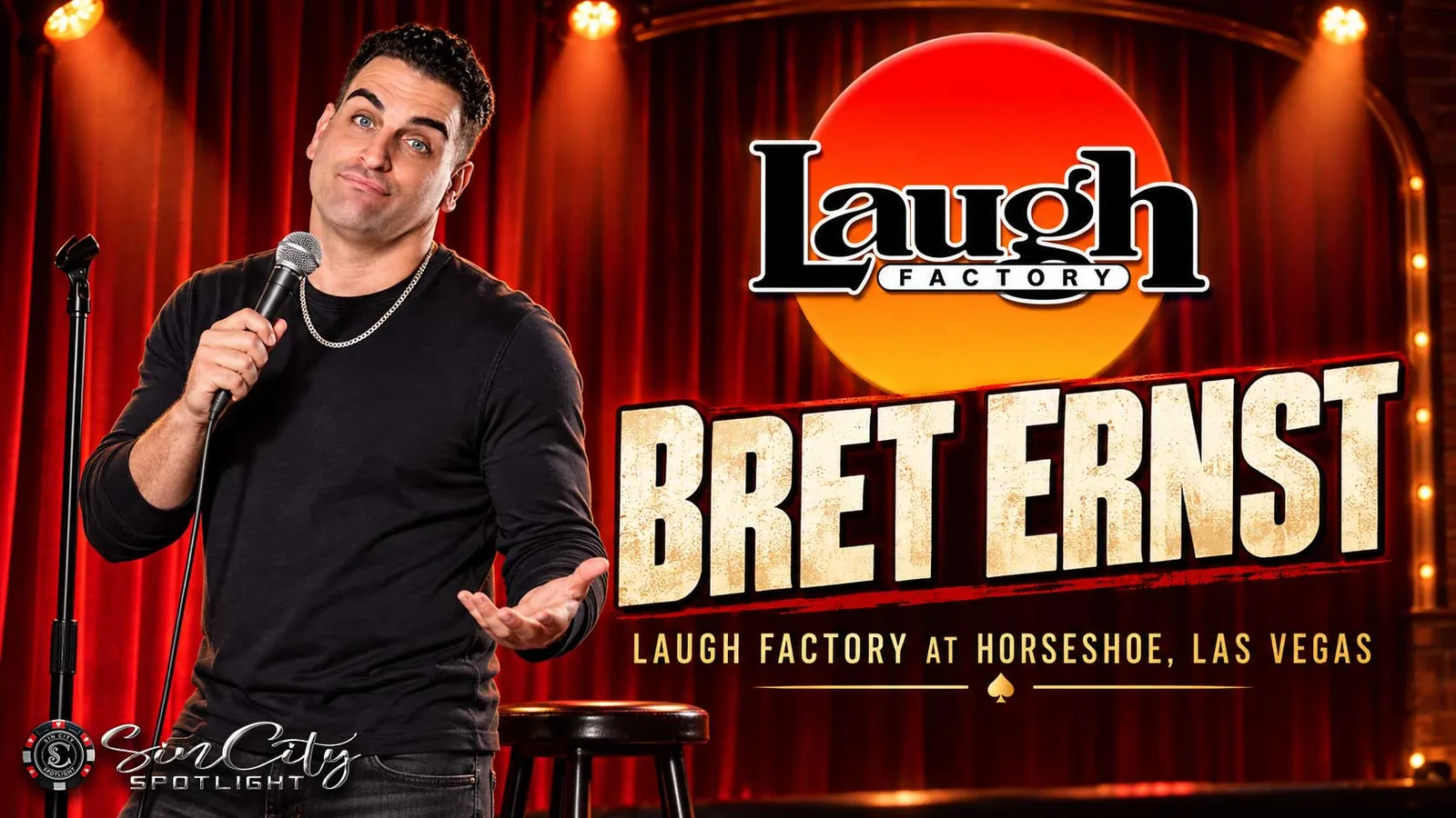 Bret Ernst at Laugh Factory