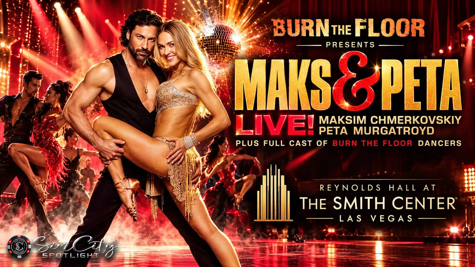 “Burn the Floor” presents “Maks & Peta Live!”
