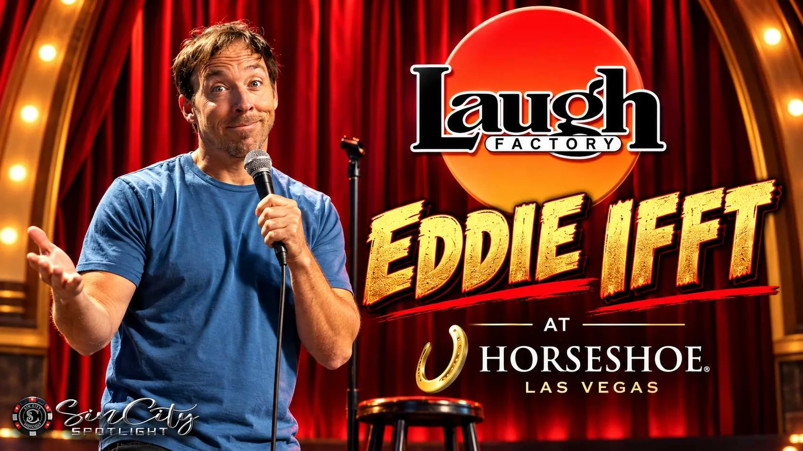 Eddie Ifft at Laugh Factory Las Vegas