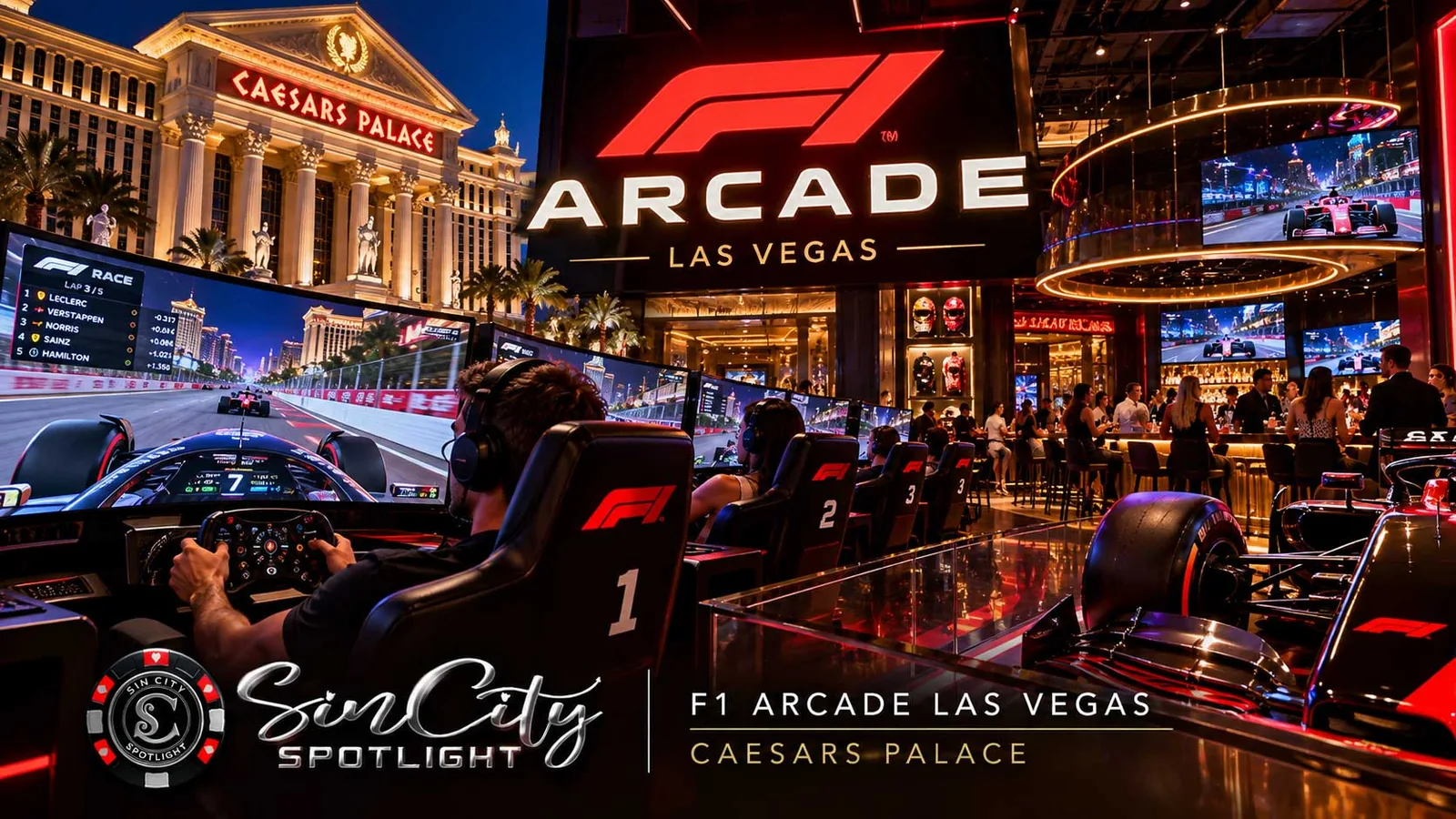 F1 Arcade Las Vegas