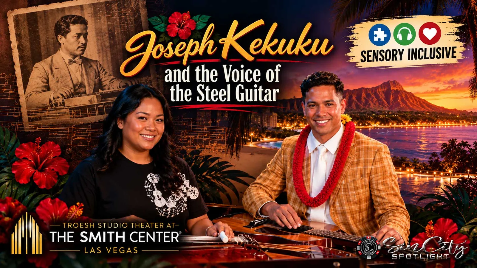 Joseph Kekuku and the Voice of the Steel Guitar - Sensory Inclusive