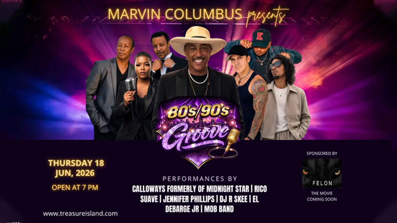 Marvin Columbus Presents 80's/90's Groove