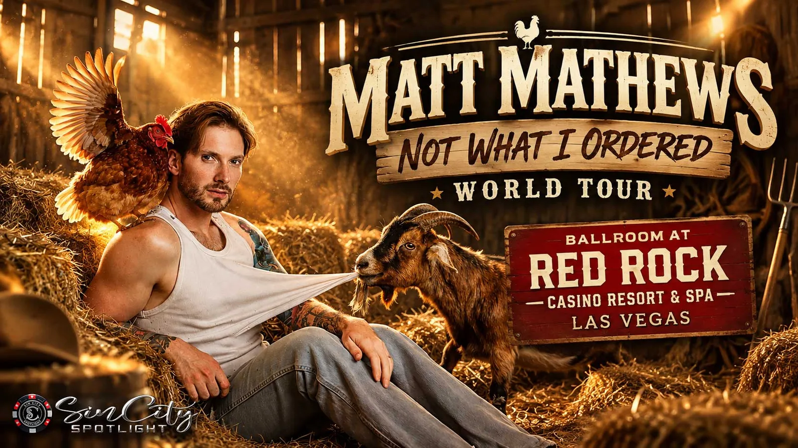Matt Mathews: Not What I Ordered World Tour