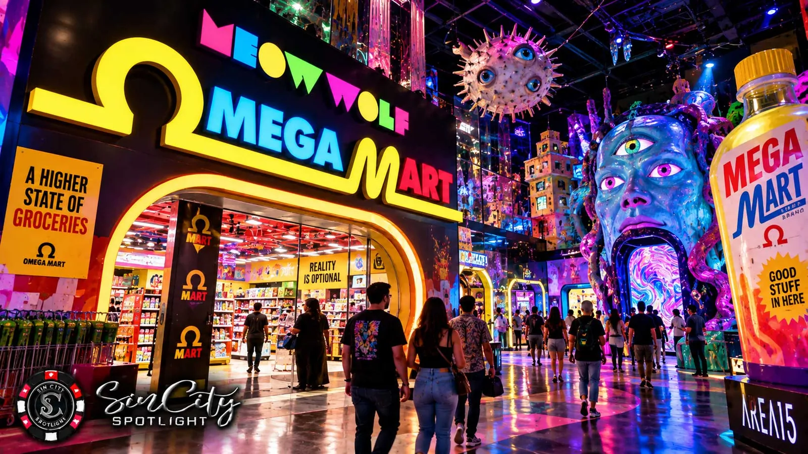 Meow Wolf's Omega Mart