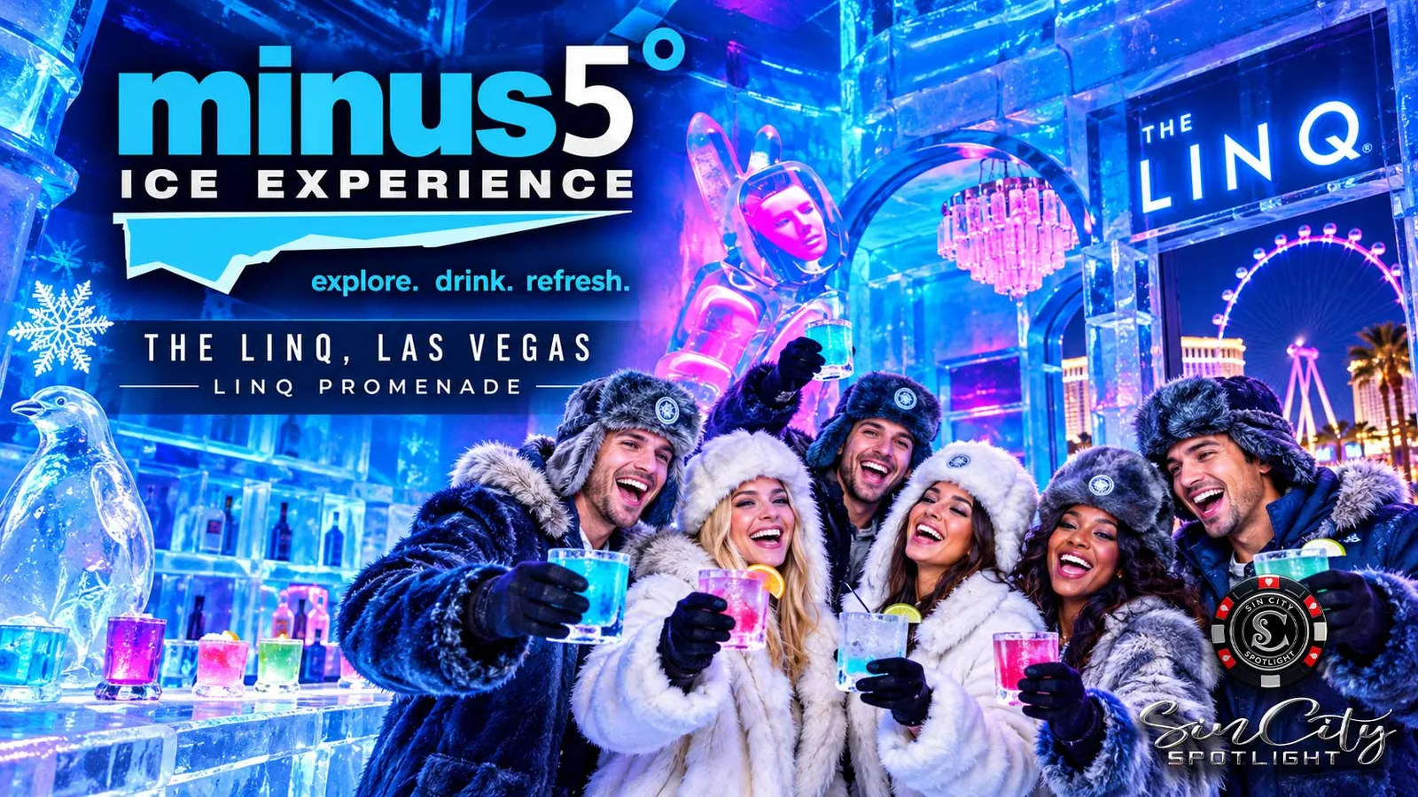 Minus5 Ice Bar & Experience - LINQ