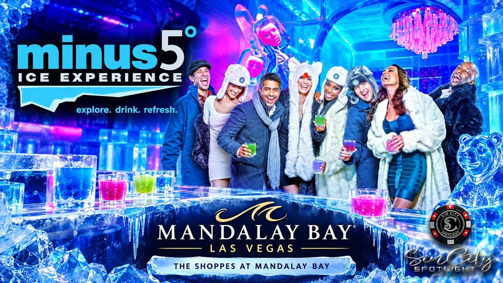 Minus5 Ice Bar & Experience - Mandalay Bay