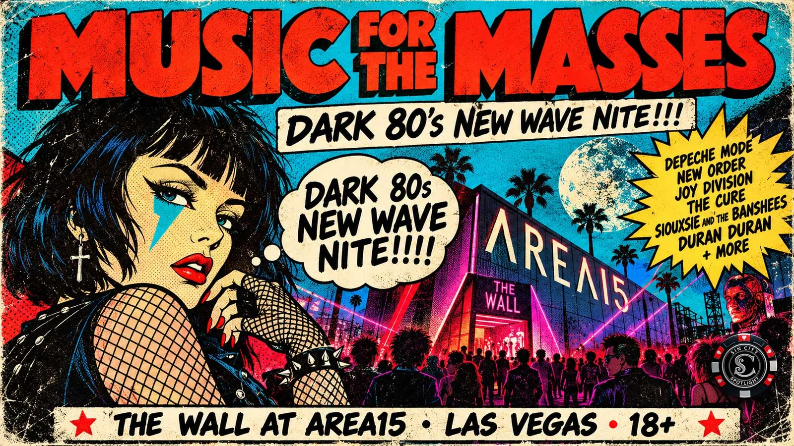 Music For The Masses - Dark 80's New Wave Nite - Ages 18+