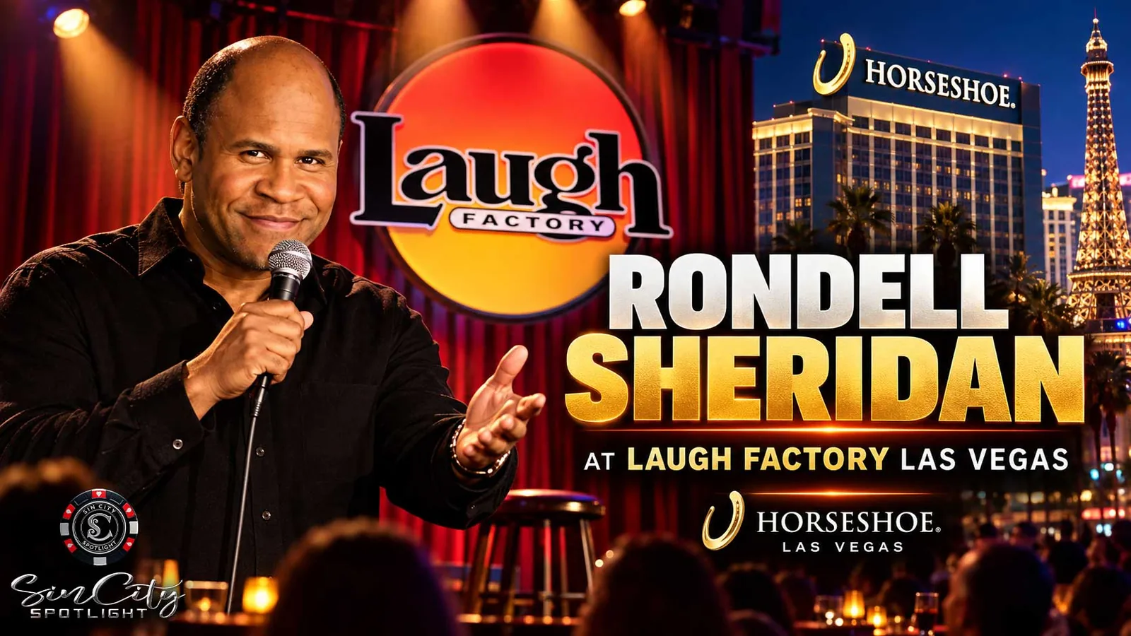 Rondell Sheridan at Laugh Factory Las Vegas