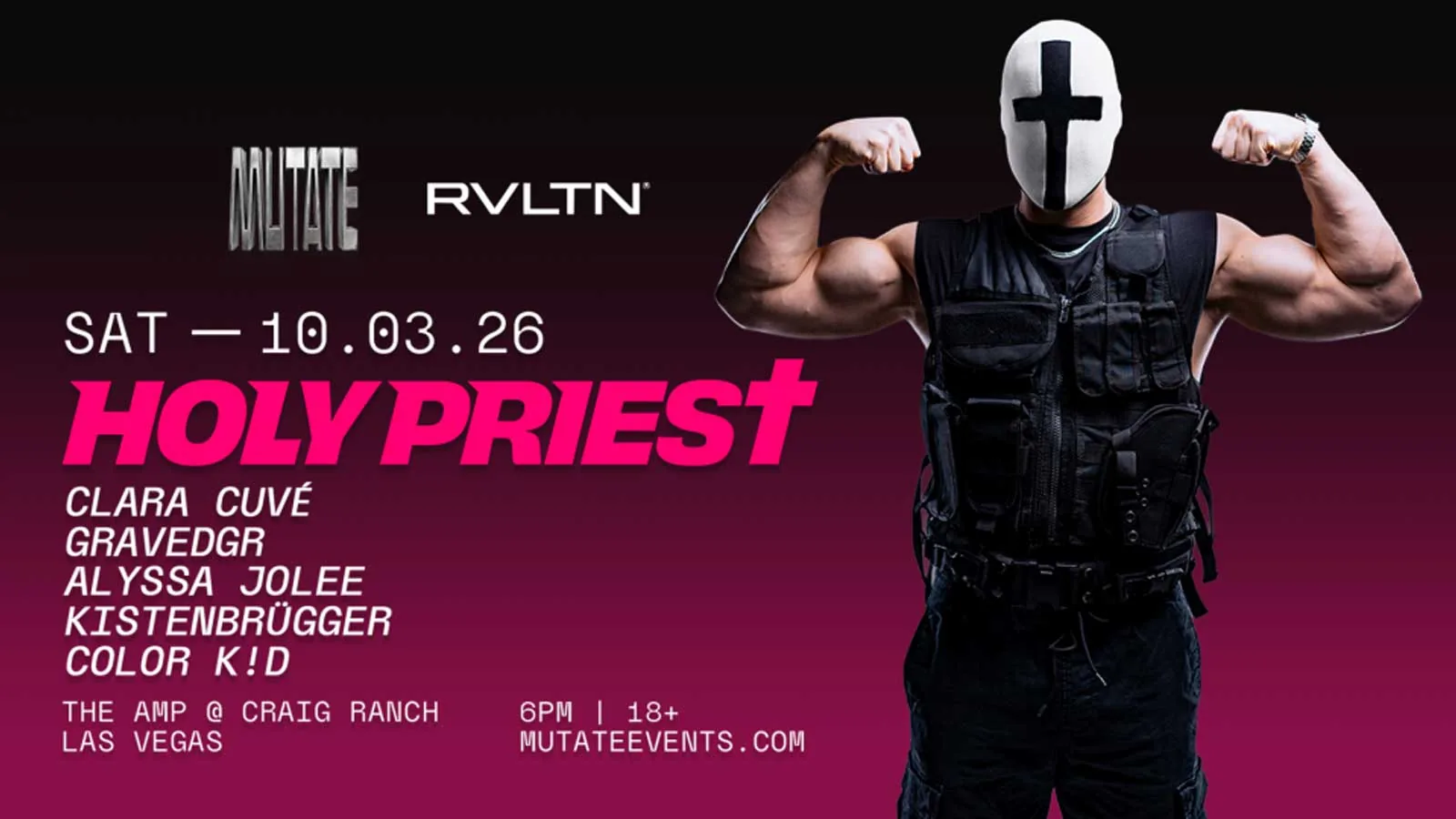 RVLTN Presents Holy Priest