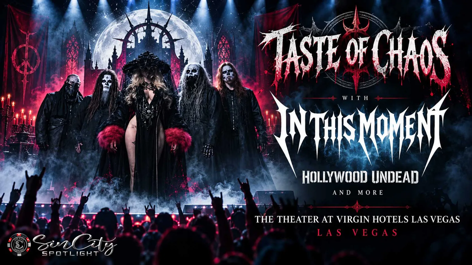 Taste of Chaos with In This Moment, Hollywood Undead and more
