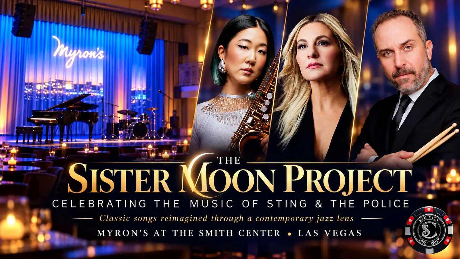 The Sister Moon Project: Celebrating the music of Sting & The Police