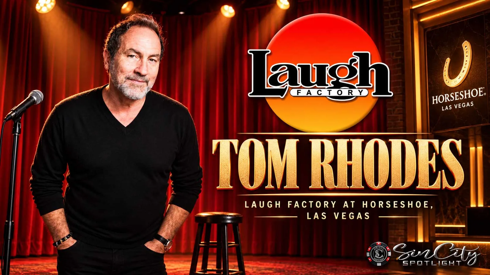 Tom Rhodes at Laugh Factory Las Vegas