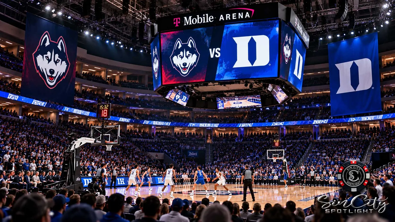 Duke Blue Devils Mens Basketball vs. UConn Huskies Mens Basketball