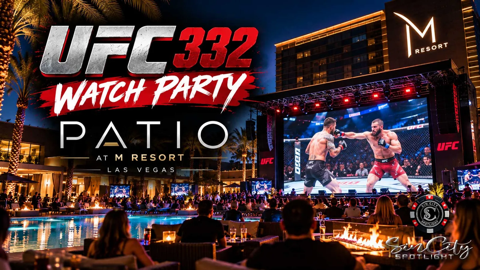 UFC 332 Watch Party at PATIO