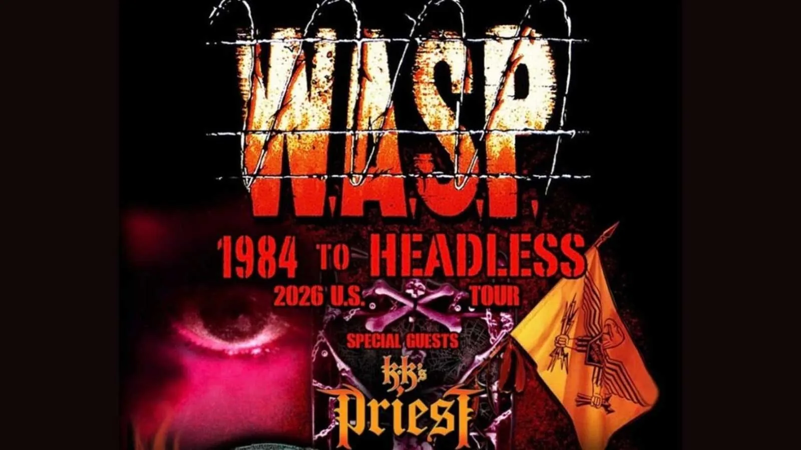 W.A.S.P. with KK'S Priest