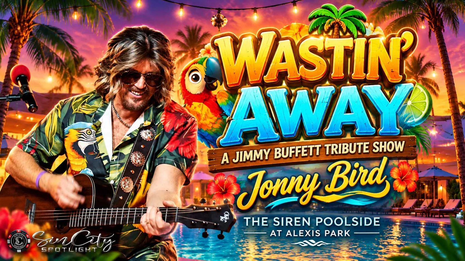 Wastin' Away: Jimmy Buffett Tribute Show - Ages 5+
