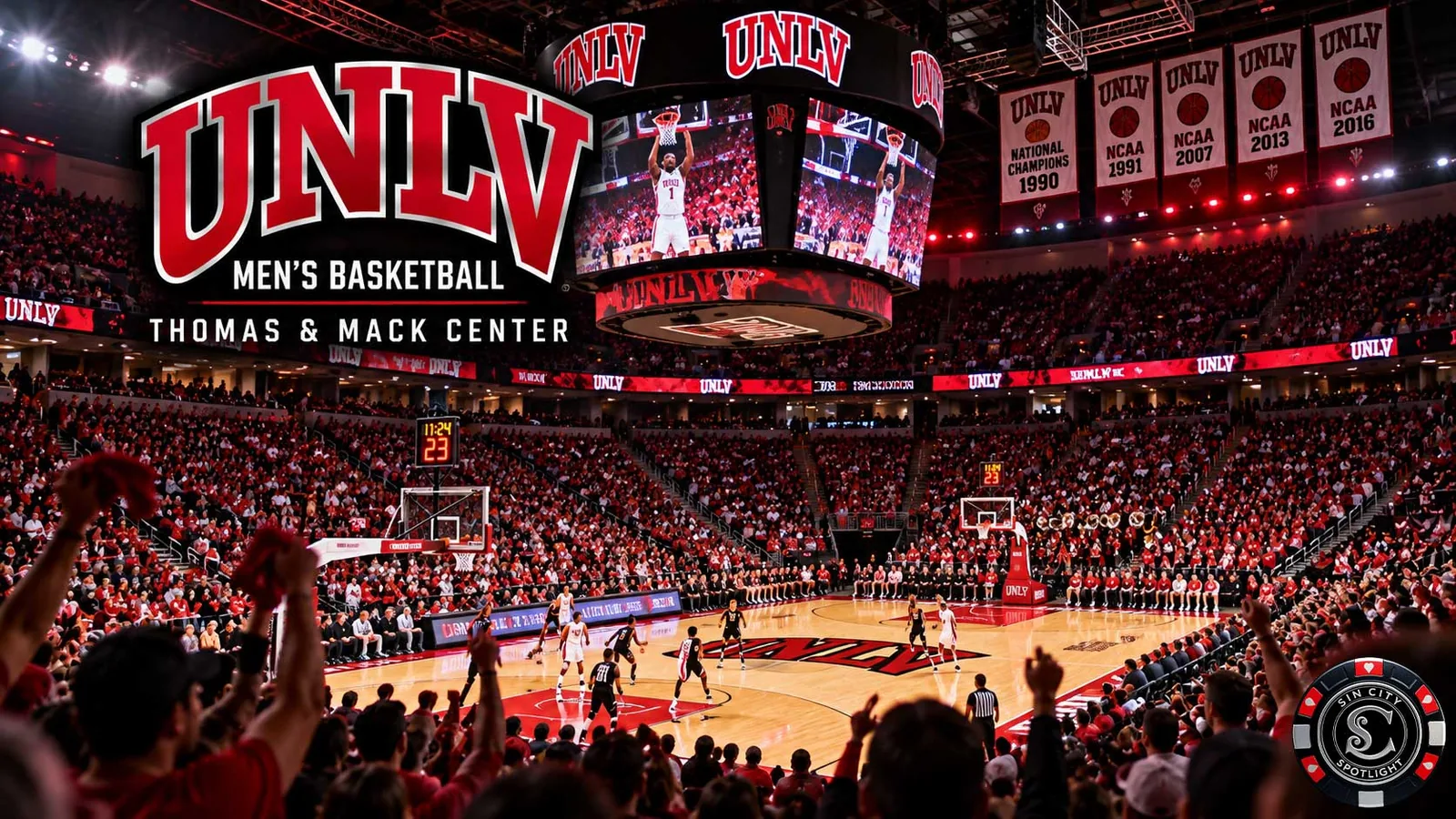 Eastern Washington Eagles at UNLV Rebels Mens Basketball