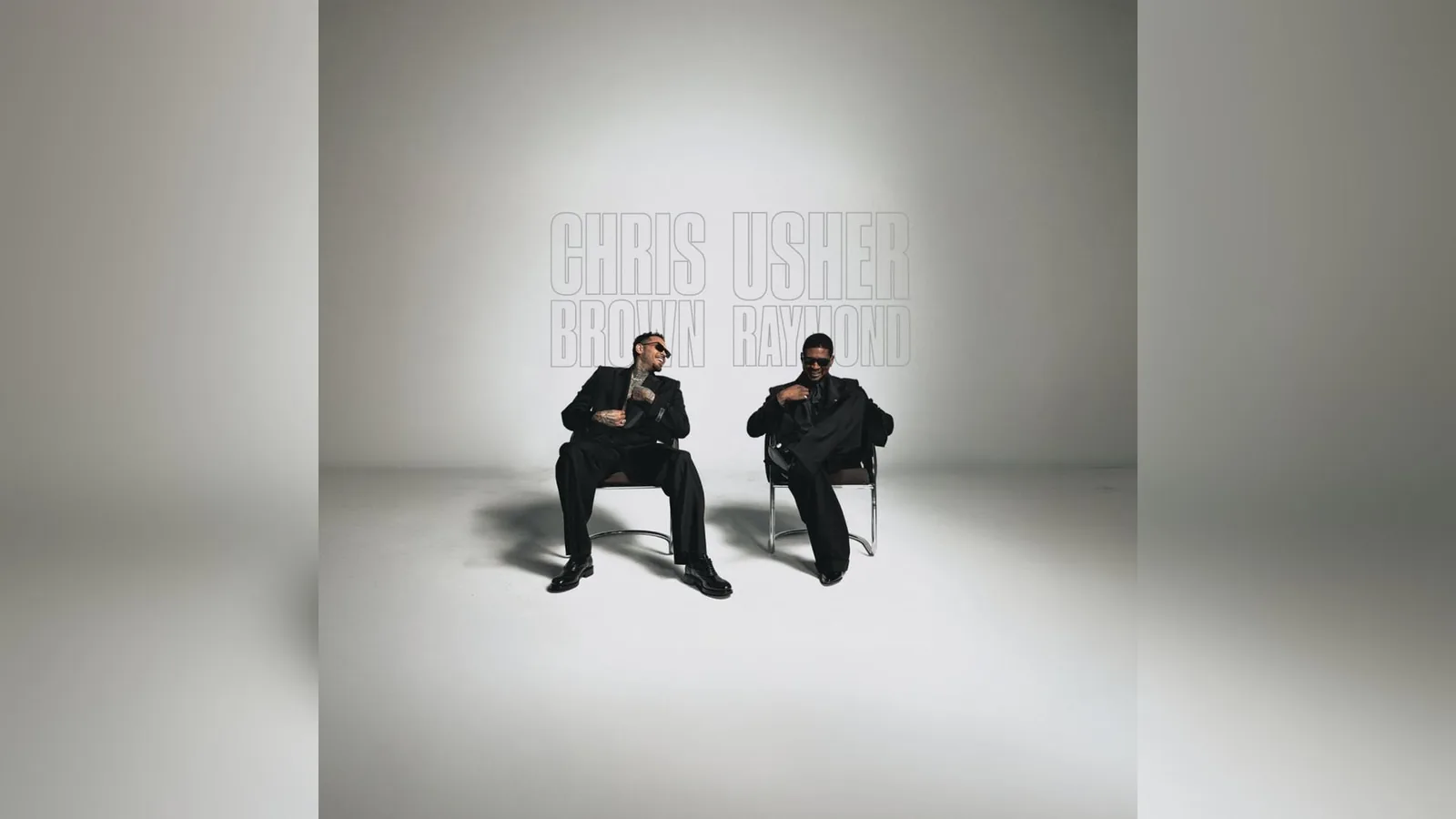 Usher and Chris Brown