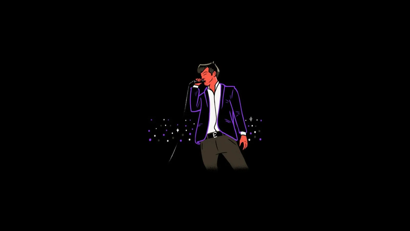 PRESIDENT with Cenobia and Showing Teeth
