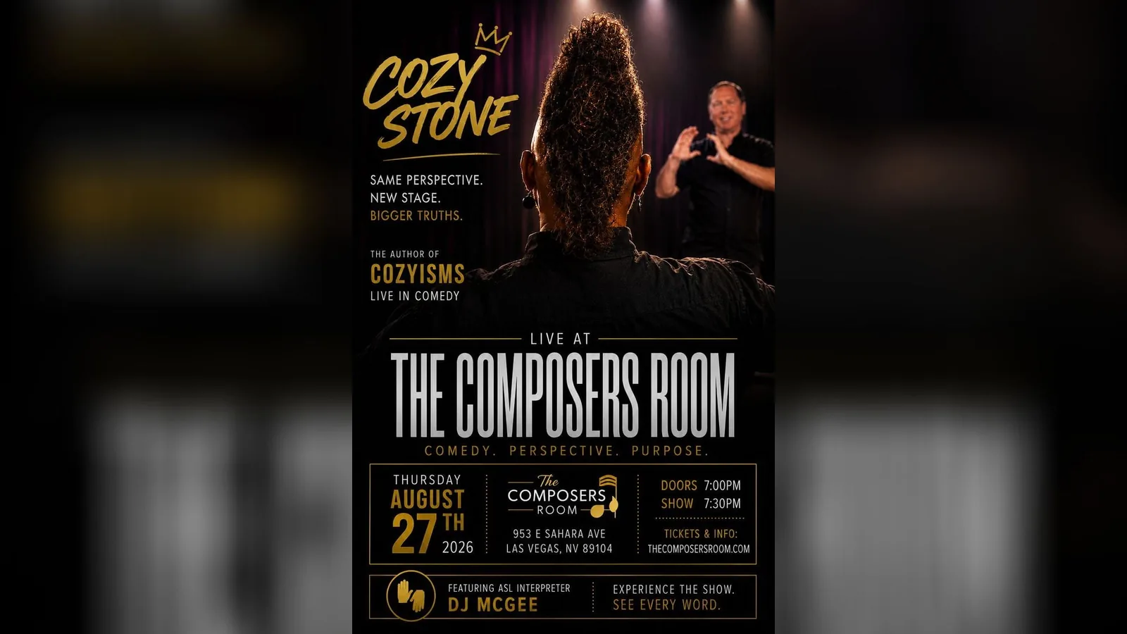 Cozy Stone - Comedy