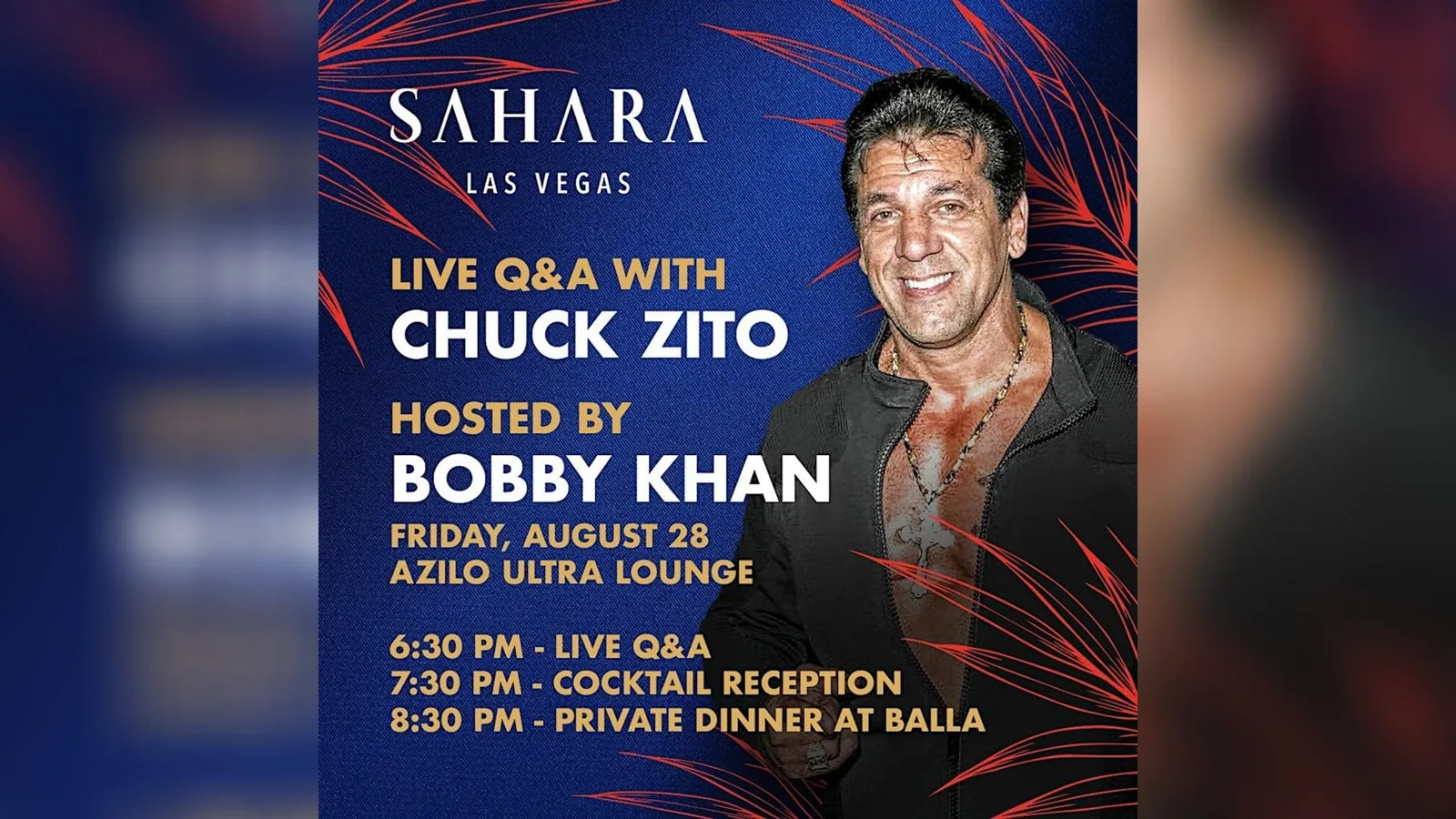 A Special Appearance by Chuck Zito | Live Q&A at SAHARA Las Vegas