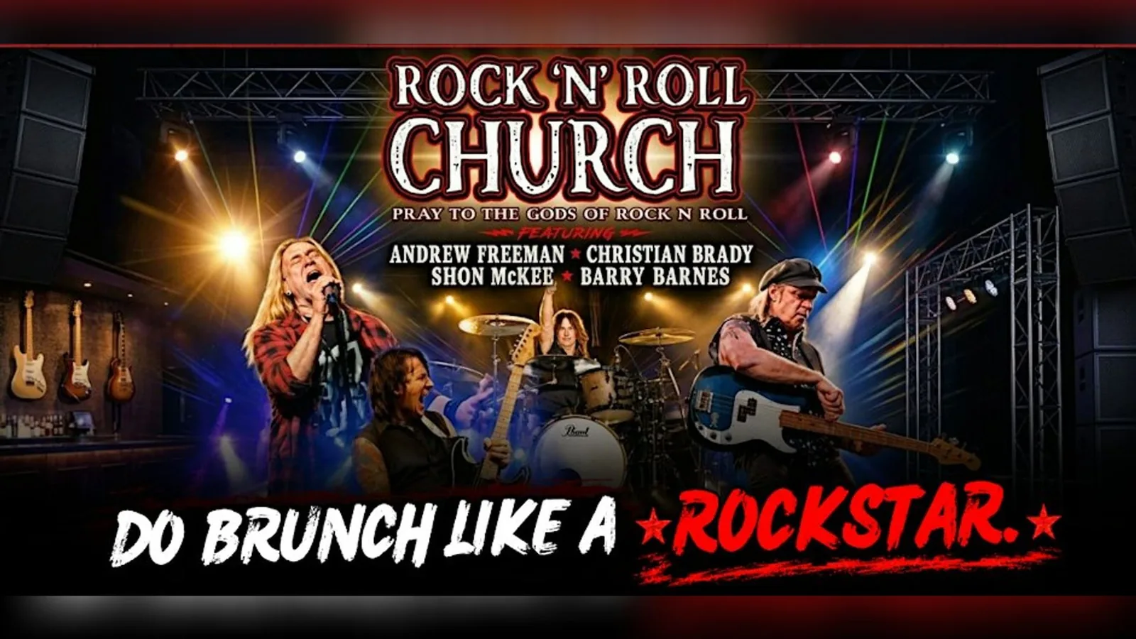 Rock 'n' Roll Church - Brunch Performance