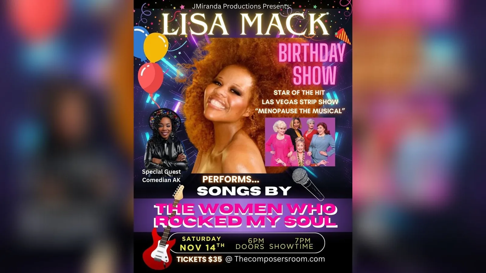 Lisa Mack “The Women Who Rocked My Soul”
