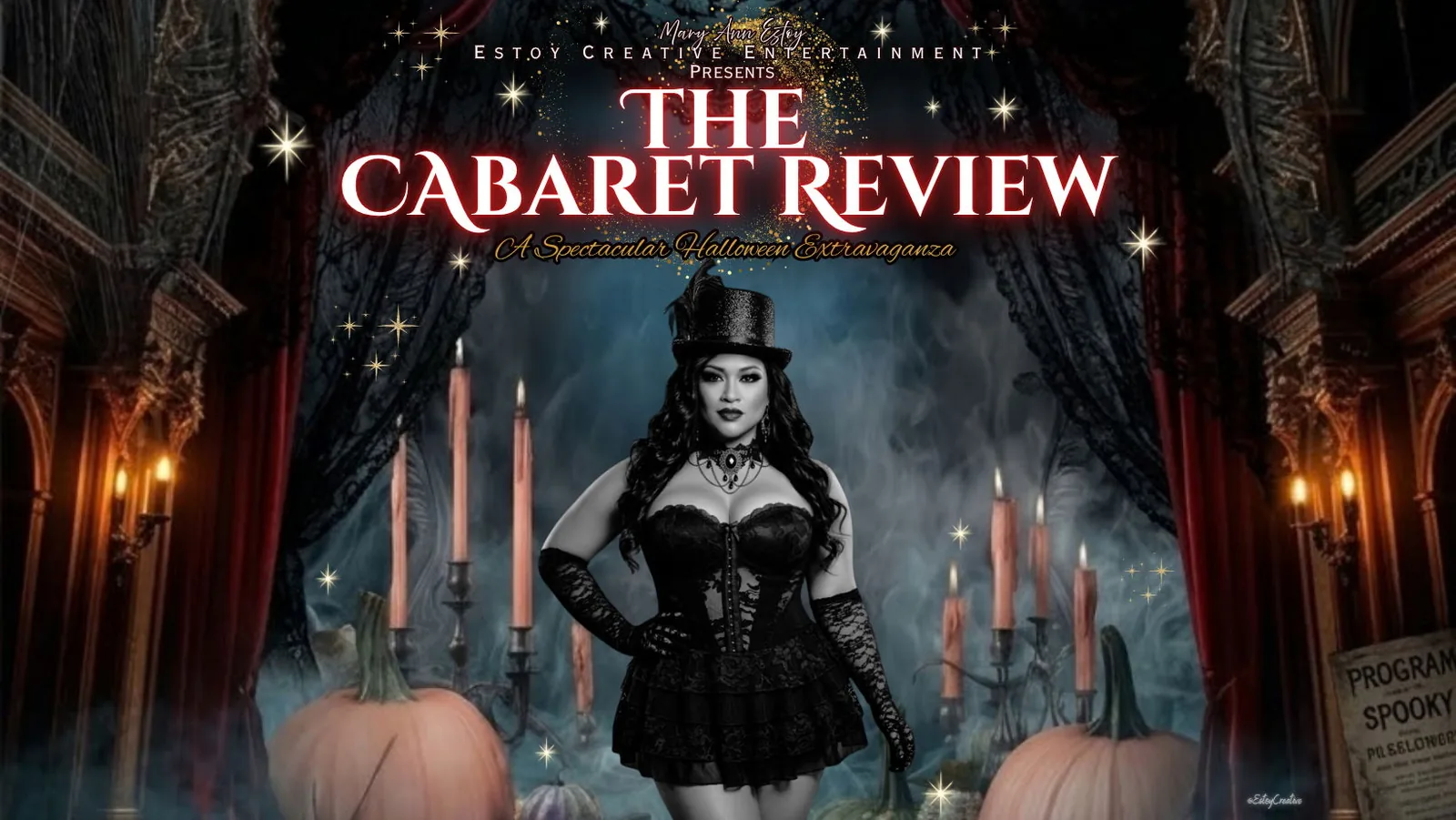 ✨️ The Cabaret Review ✨️ A Spectacular Halloween Extravaganza