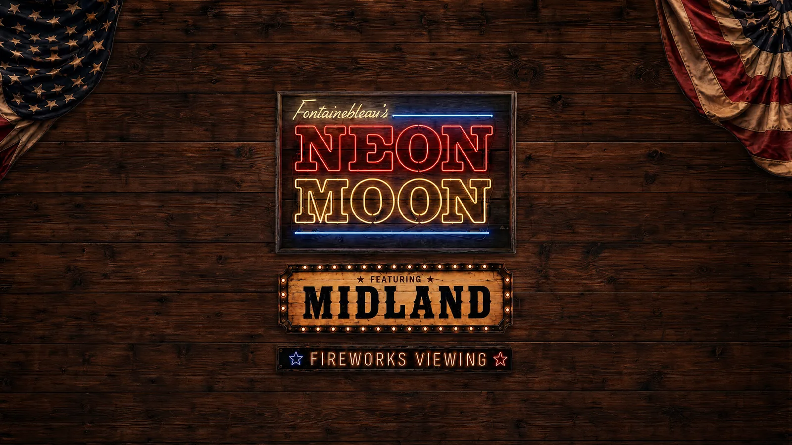 Fontainebleau's Neon Moon with Midland