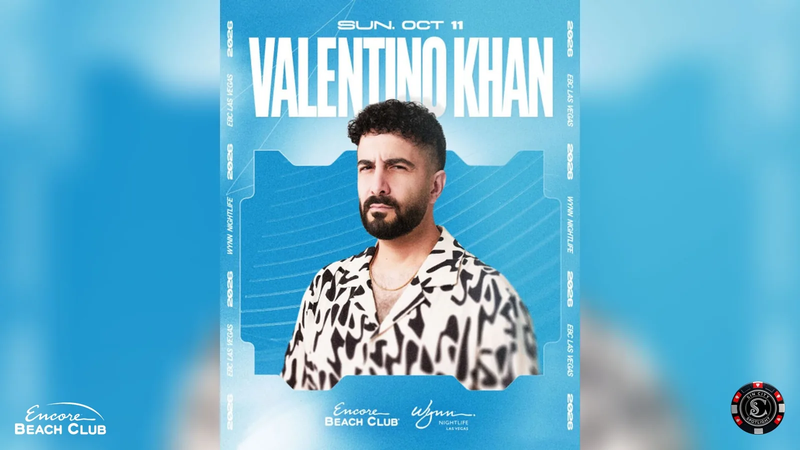 Valentino Khan at Encore Beach Club at Night