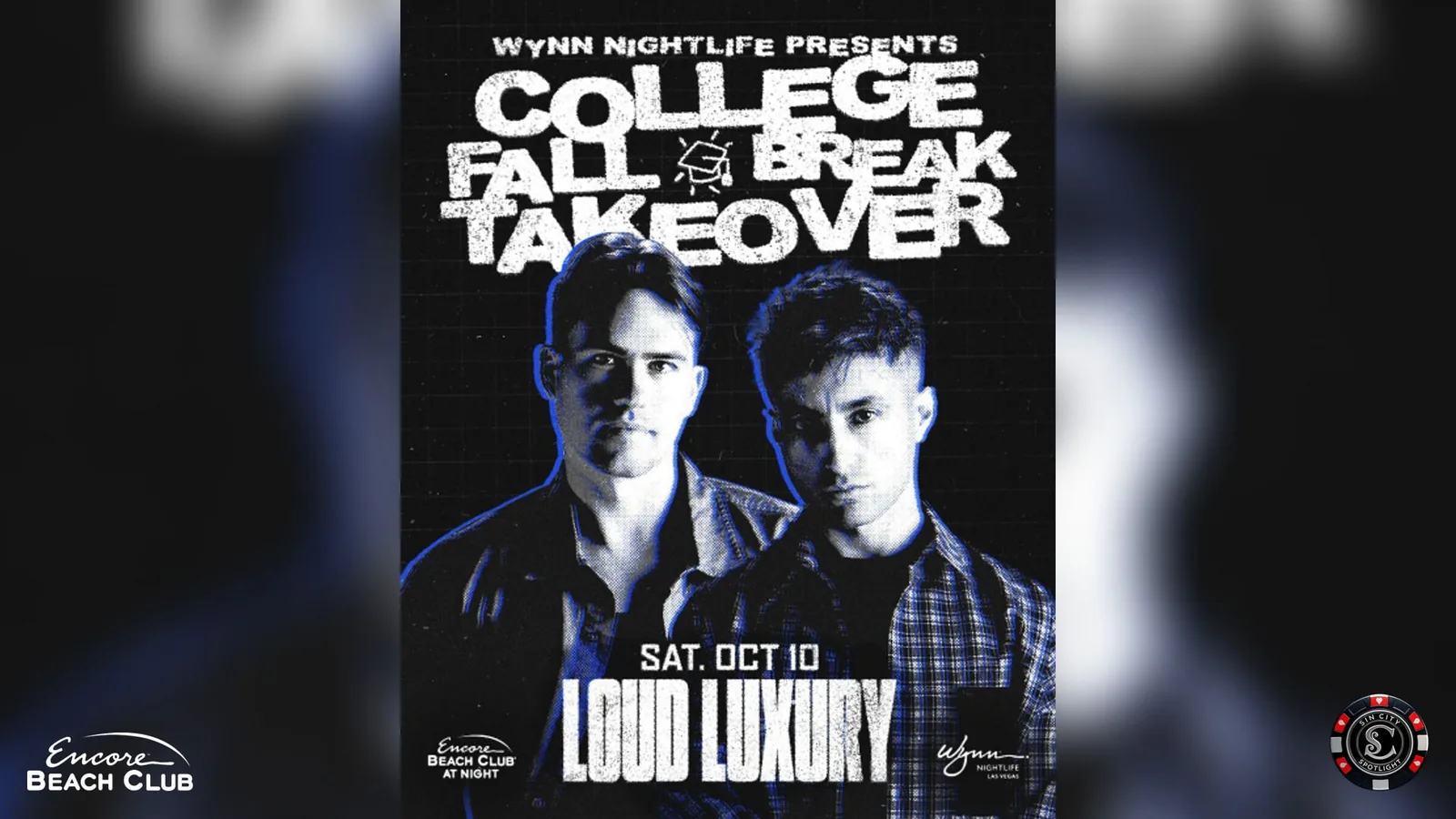 Loud Luxury at Encore Beach Club at Night