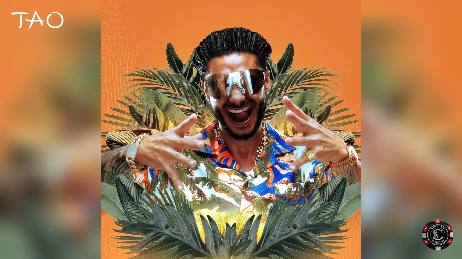 DJ Pauly D at TAO Beach