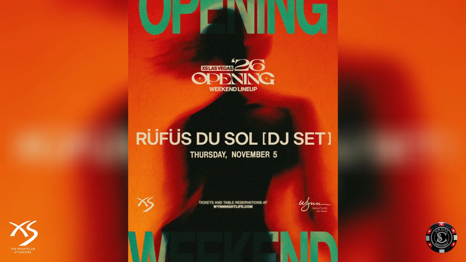 RÜFÜS DU SOL [DJ SET] at XS Nightclub