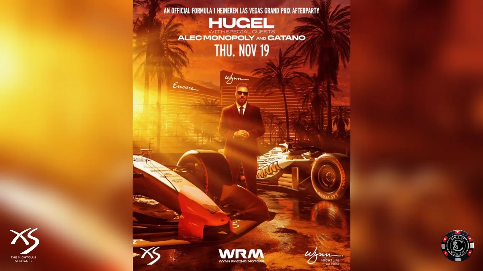 Hugel with Special Guests Alec Monopoly and Gatano at XS Nightclub